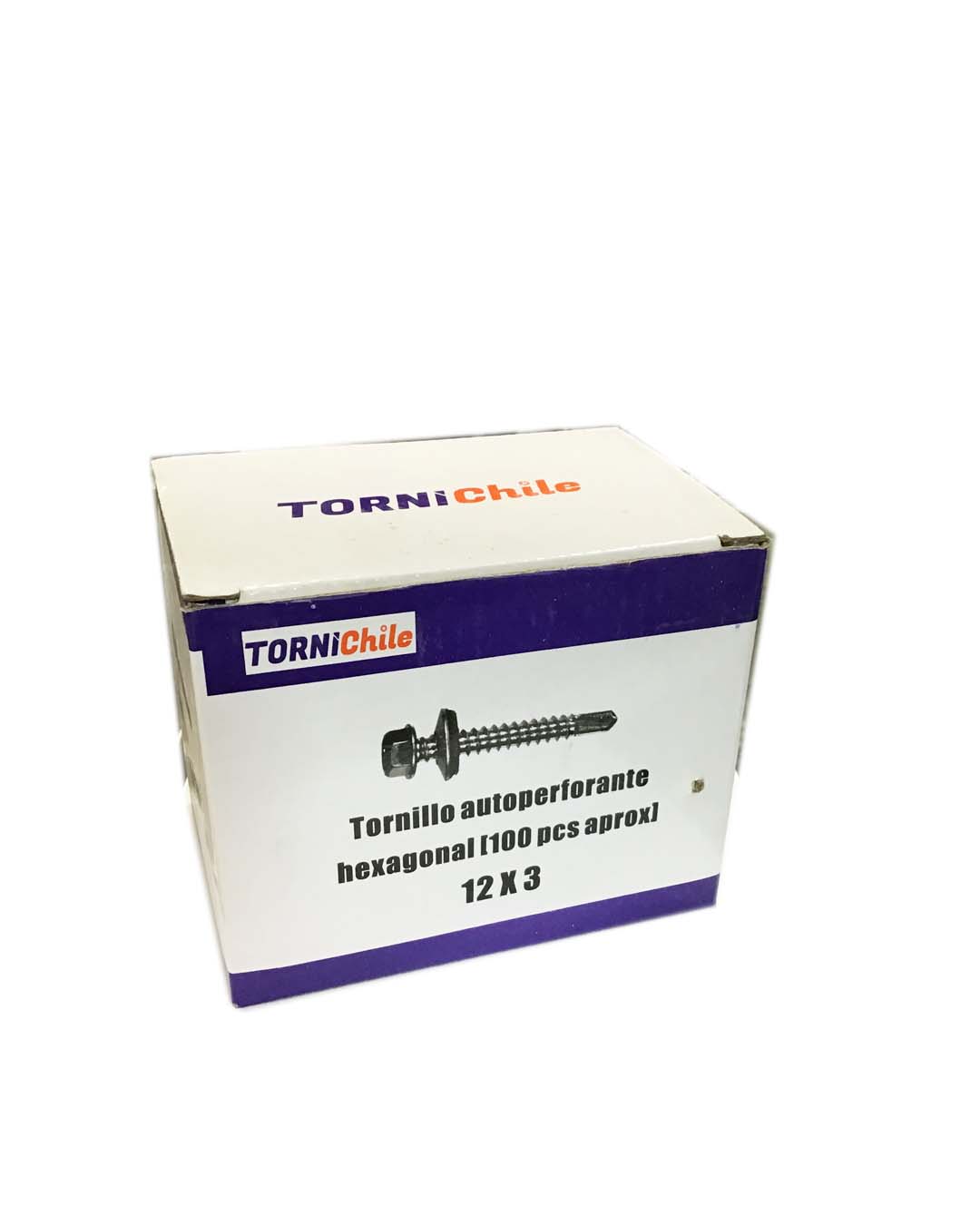 Tornillo AutoperforanteHexagonal 12X3″ 100 Unid